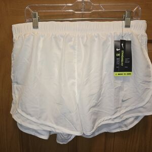 Nike Dri-FIT White Shorts
